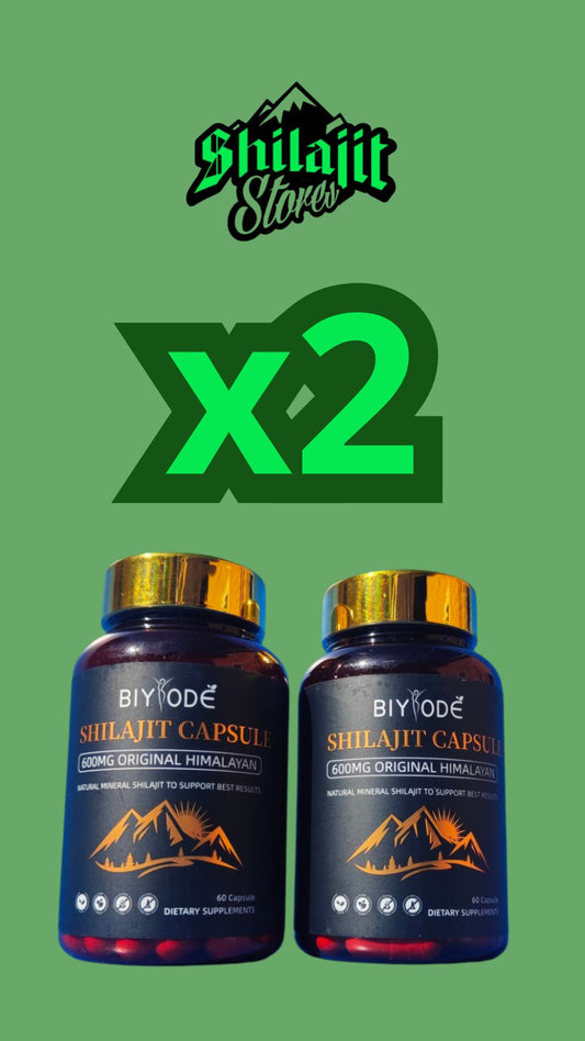 ·PACK x2 SHILAJIT CAPSULE·